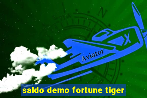 saldo demo fortune tiger